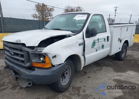 2000 Ford F-350 Lariat/Xl/Xlt from USA, damaged, VIN 1FTSF30L8YEB14930